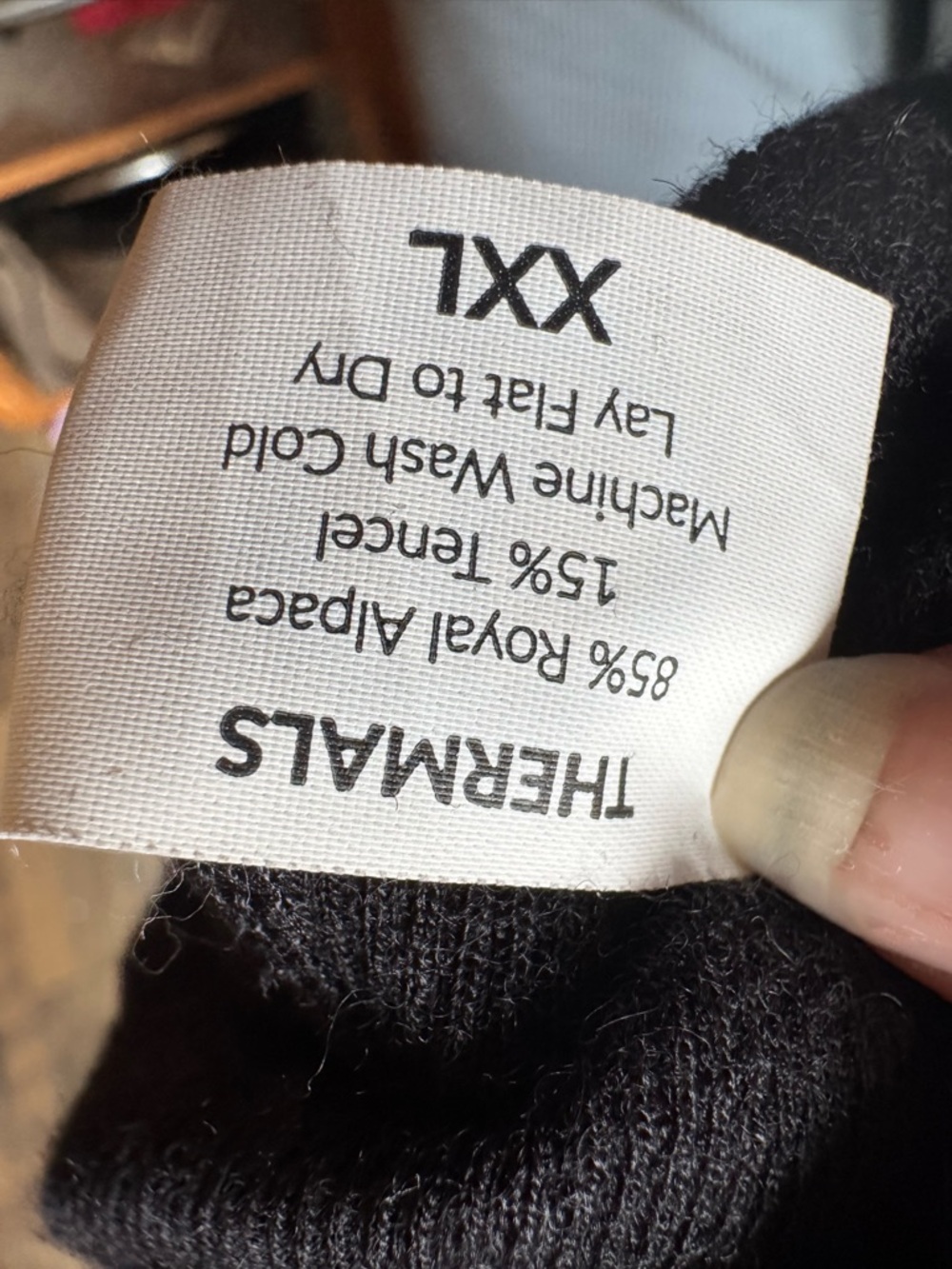 PAKA Men's Black Thermal Leggings - Picture 8 of 8